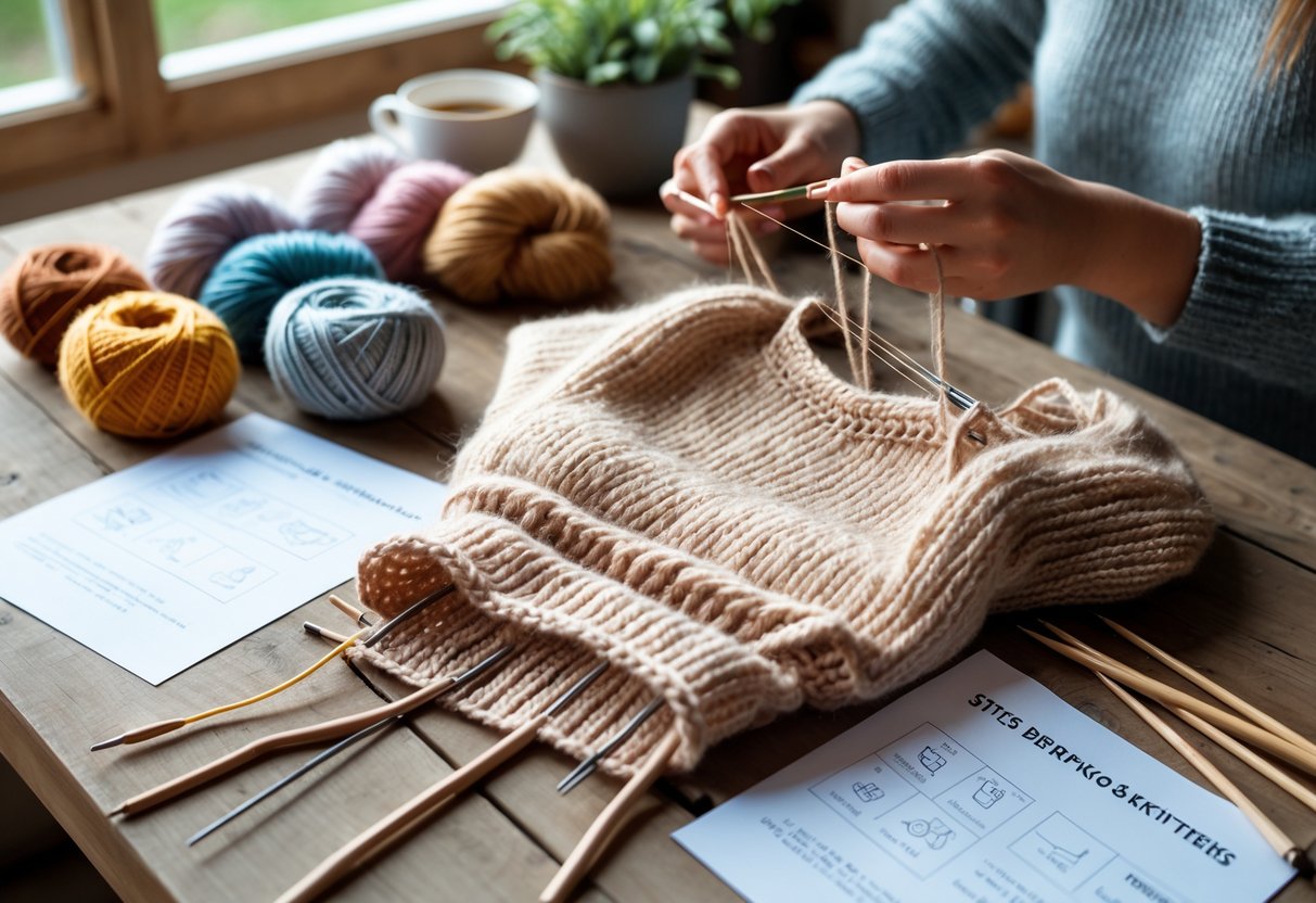Find de bedste gratis strikkeopskrifter til striktrøjer